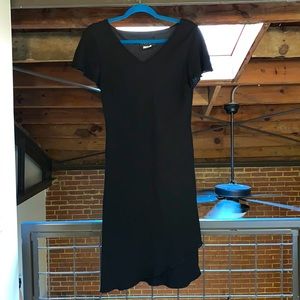 S.L. Fashions Tiered Dress - Black, 12